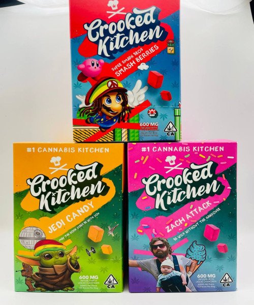Crooked Kitchen Infused Liquid Diamond Edibles 600MG - Image 2
