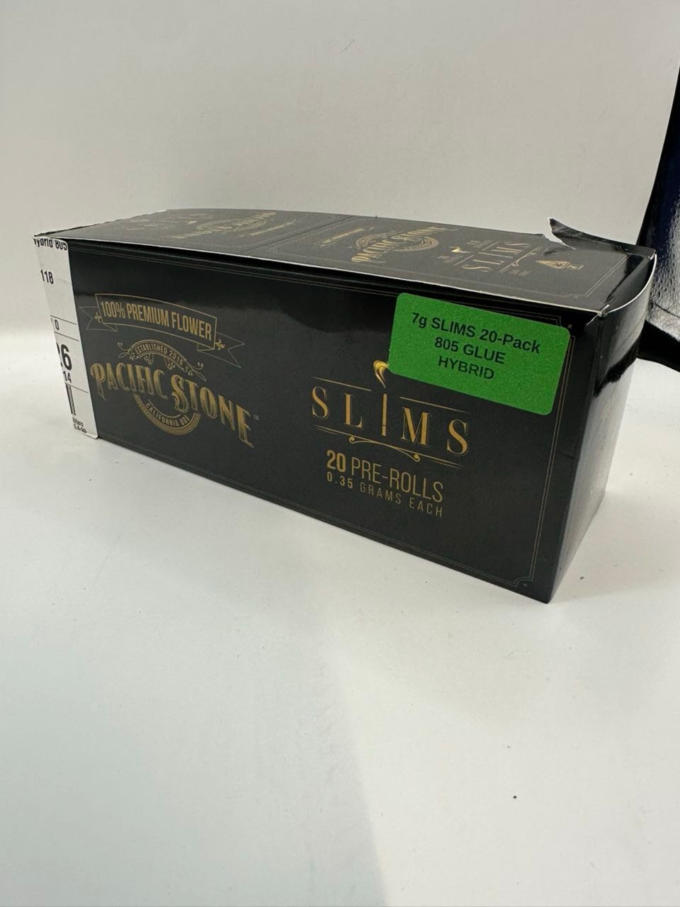PACIFIC STONE SLIMS PRE ROLLS – 20 PRE-ROLLS – 7G - Image 2