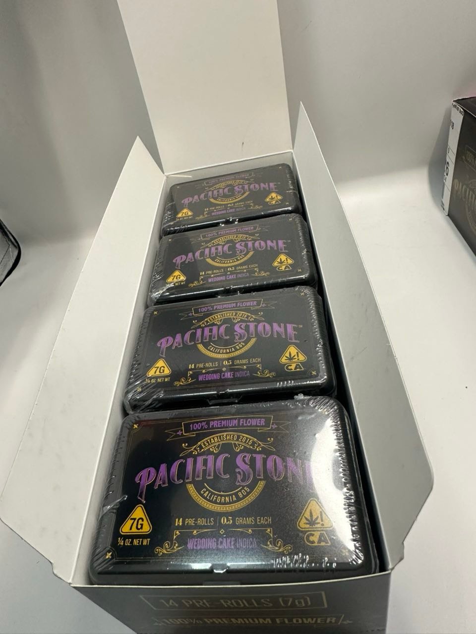 PACIFIC STONE PRE ROLLS – 14 PRE-ROLLS – 7G - Image 2