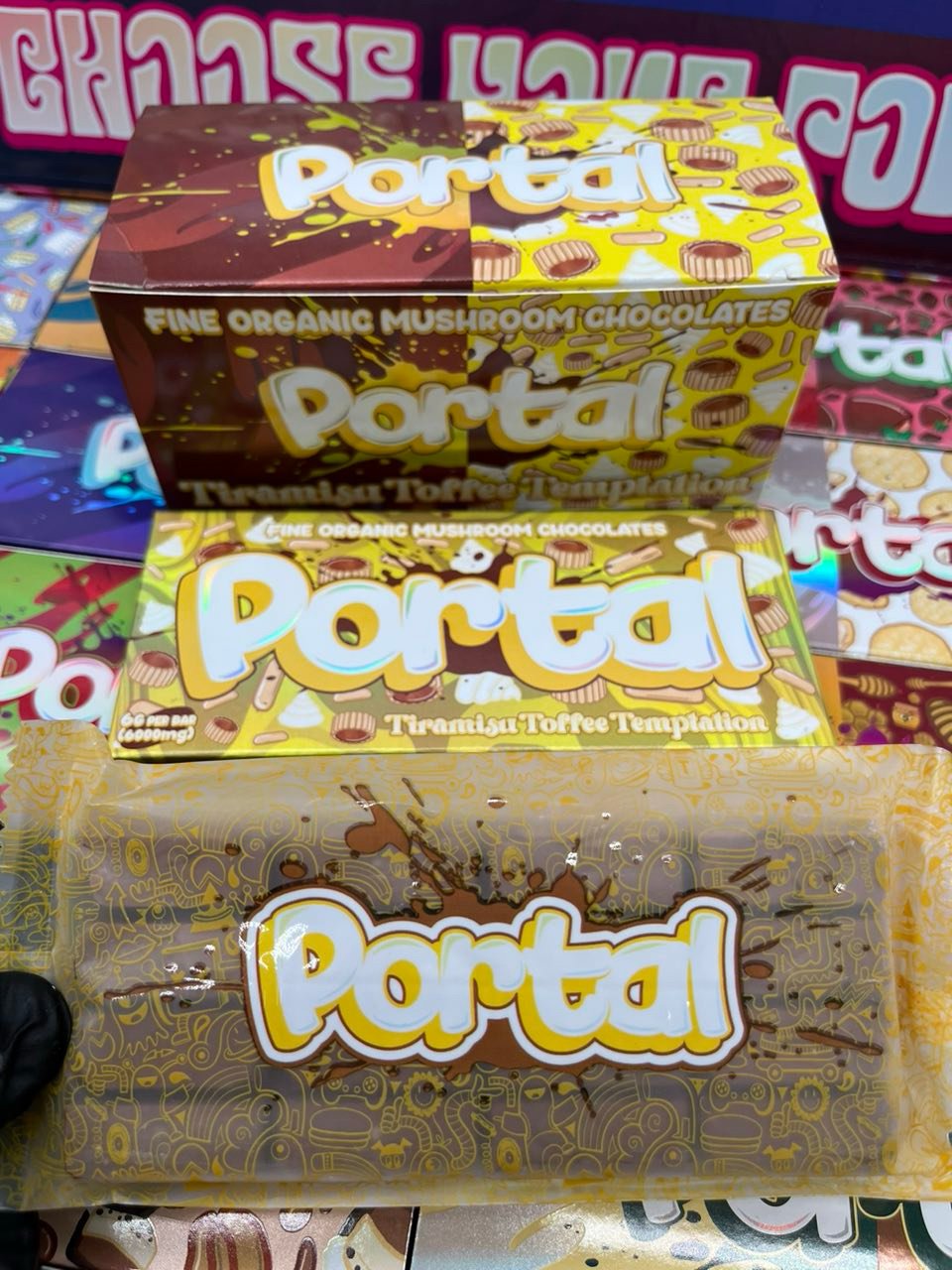 PORTAL MUSHROOM CHOCOLATES – 6G BAR