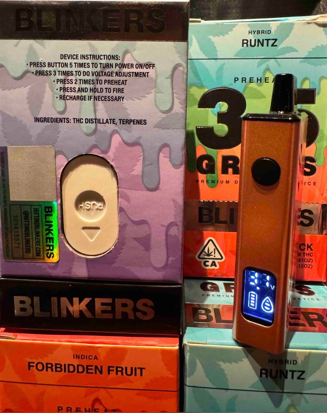 Blinkers 3.5G Disposable - Image 3
