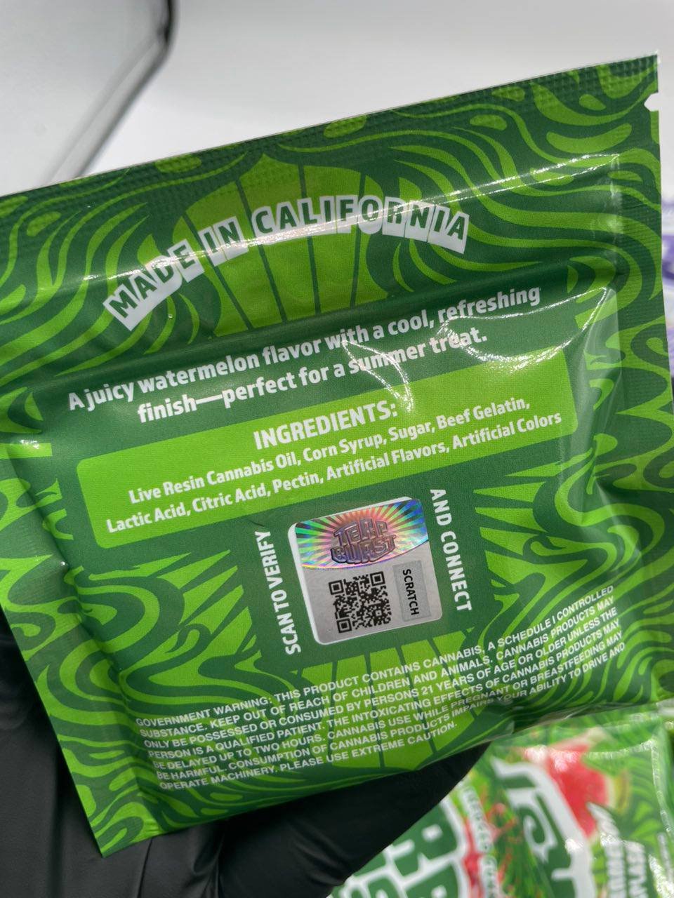 TERP BURST LIQUID DIAMOND GUMMIES 600MG - Image 3