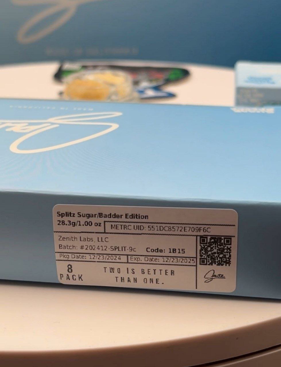 Splitz Wax: Frostbound (Sugar & Badder) Edition – 3.5G - Image 4