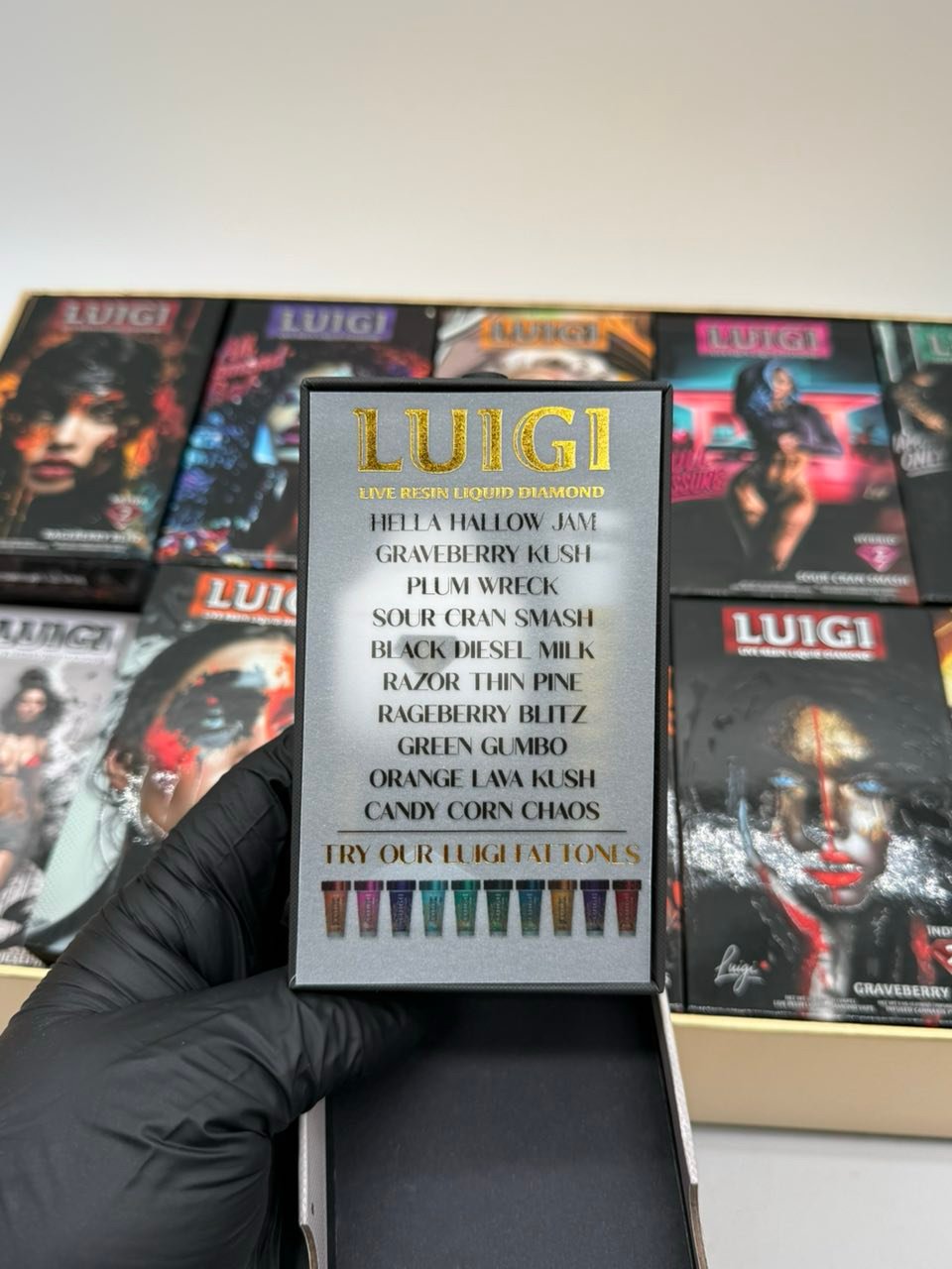 LUIGI V6 2G DISPOSABLE W/ PRE ROLL – LIVE RESIN LIQUID DIAMOND - Image 6