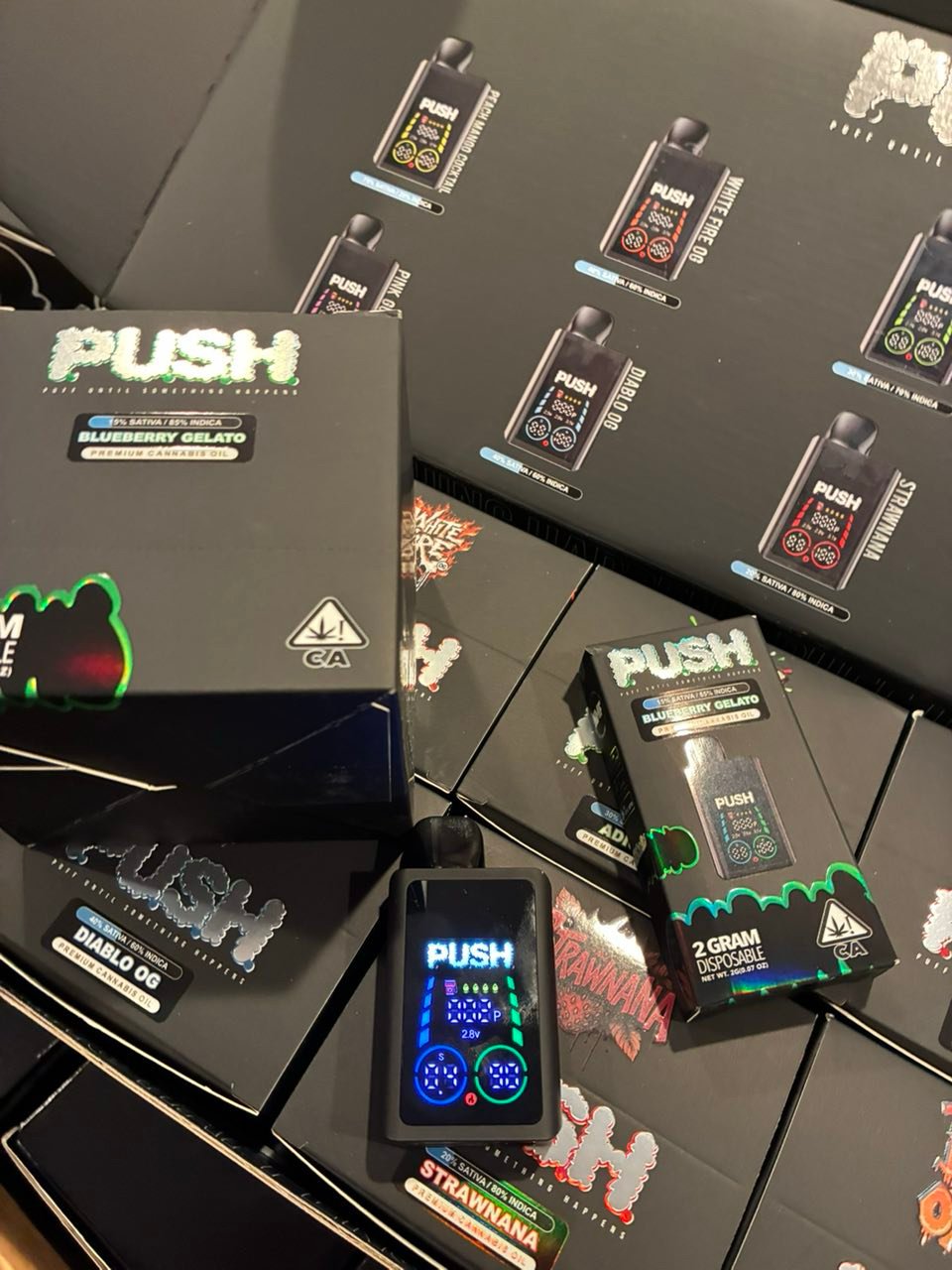 PUSH 2G DISPOSABLE WITH SCREEN