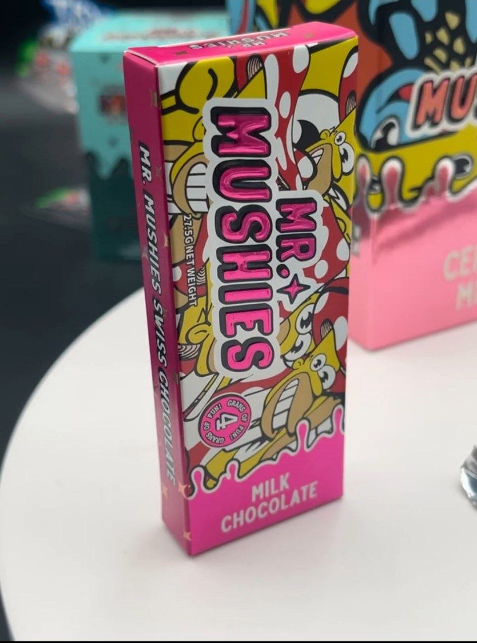 Mr Mushies Chocolate Bars 4G - Image 2