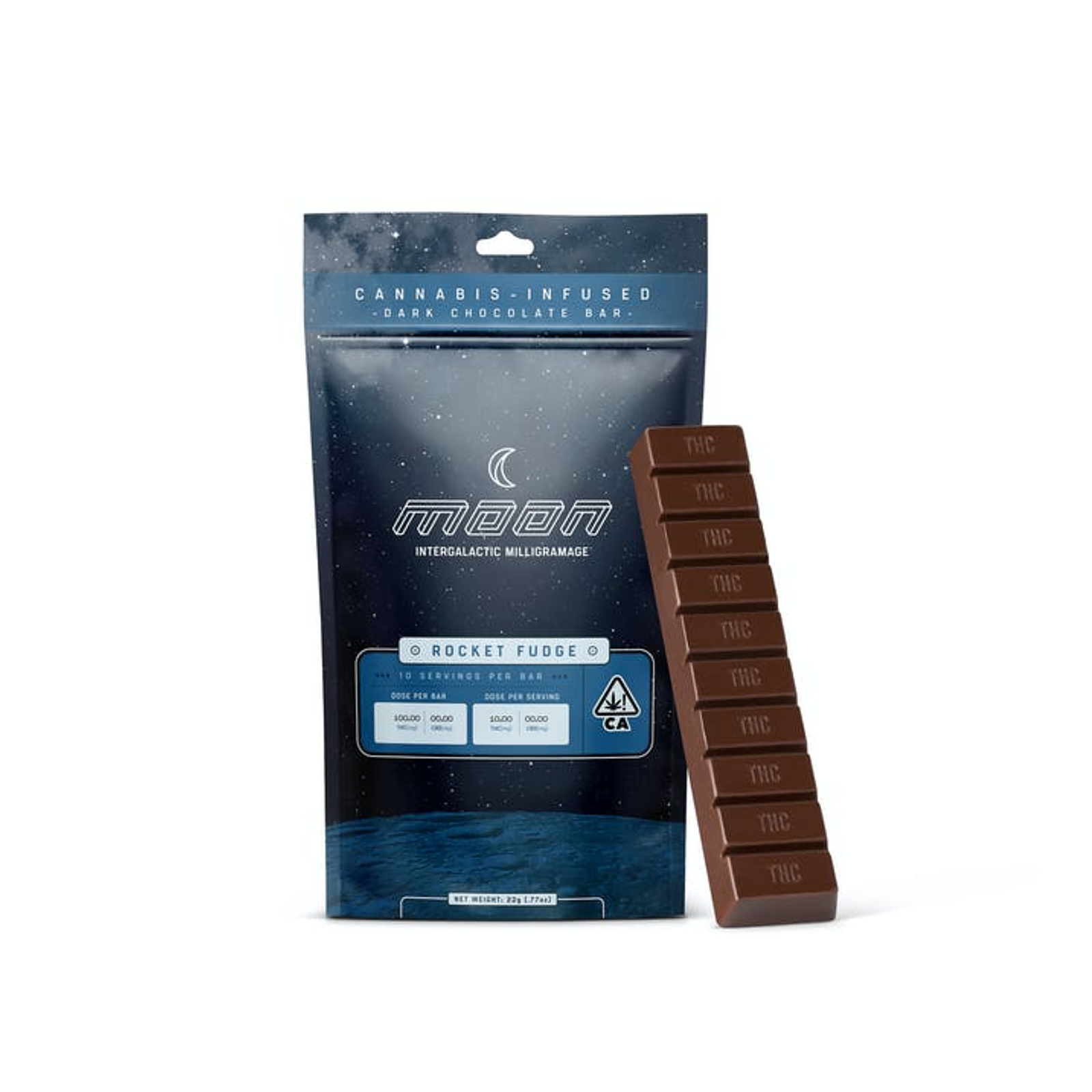Moon Chocolate Bar 250MG - Image 3
