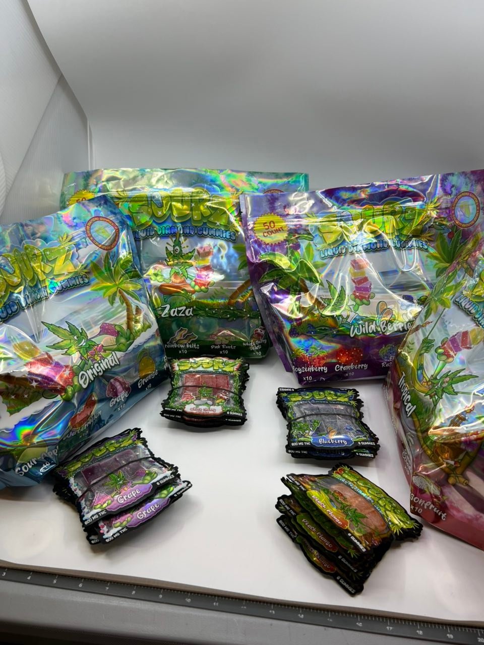 Sourz Liquid Diamond Gummies 600MG