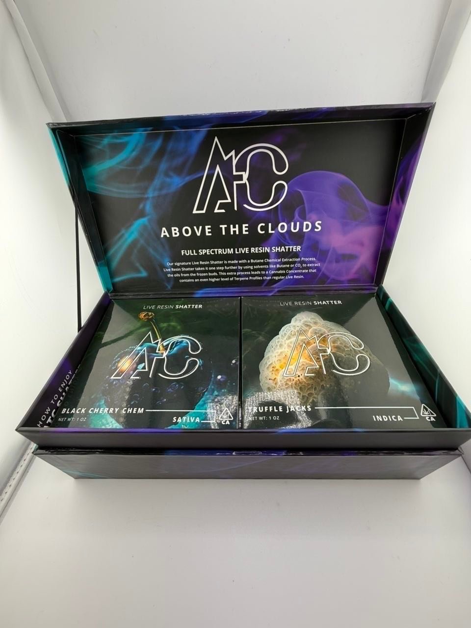 ABOVE THE CLOUDS LIVE RESIN SHATTER – 1OZ - Image 2