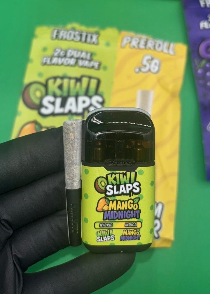 FROSTIX 2G DUAL FLAVOR VAPE + 0.5G INFUSED PRE ROLL