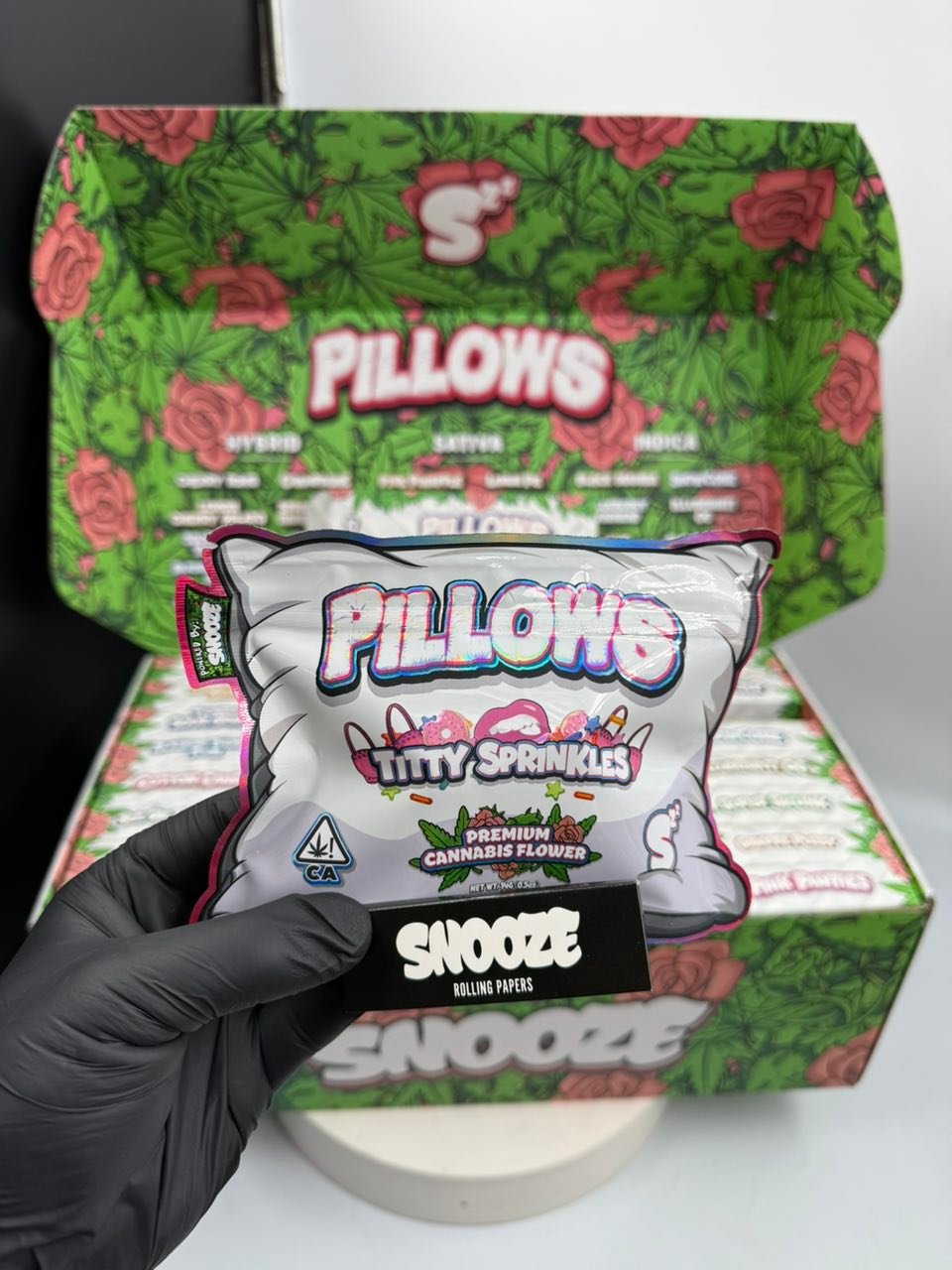 SNOOZE PILLOWS WEED ROSE EDITION – 14G (1/2 OZ)