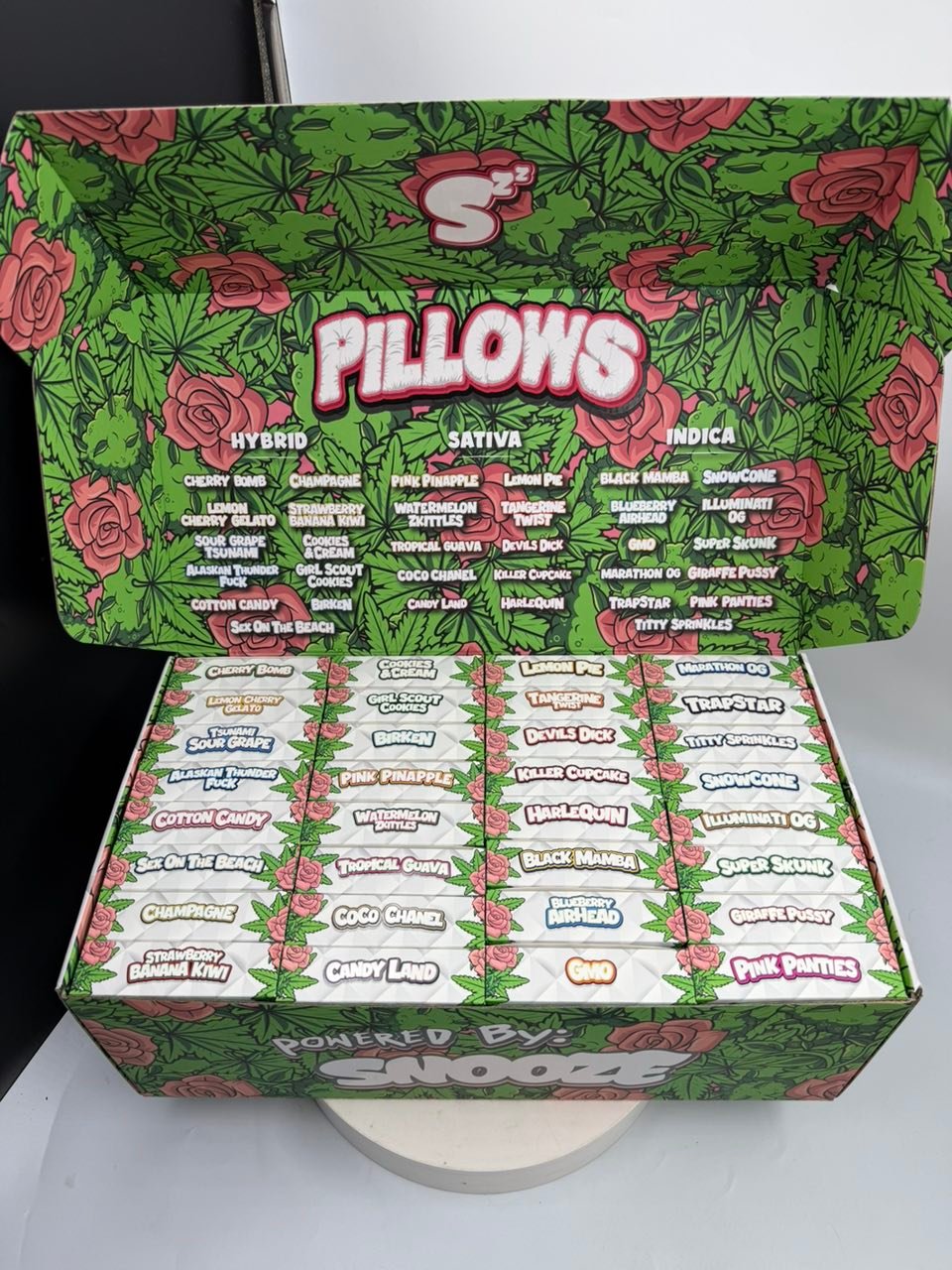 SNOOZE PILLOWS WEED ROSE EDITION – 14G (1/2 OZ) - Image 4