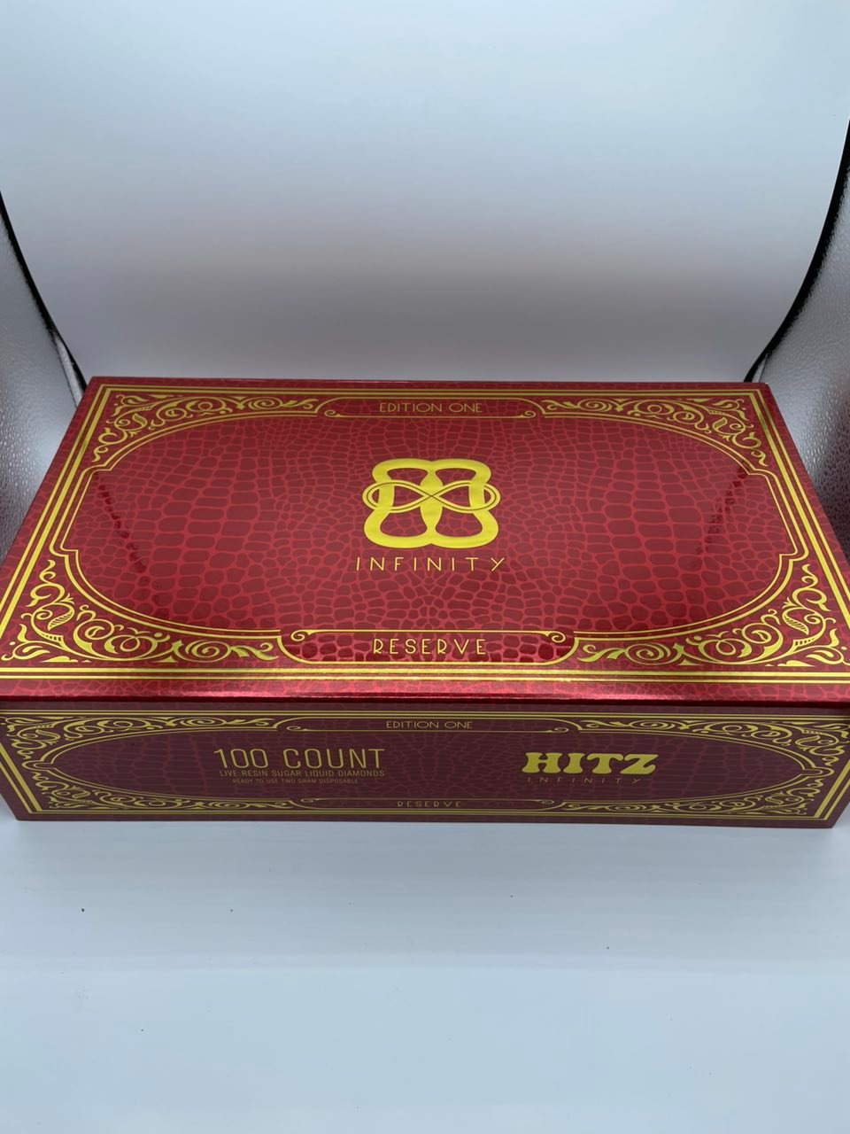 HITZ INFINITY EDITION 2G DISPOSABLE – EDITION ONE – LIVE RESIN SUGAR LIQUID DIAMONDS - Image 4