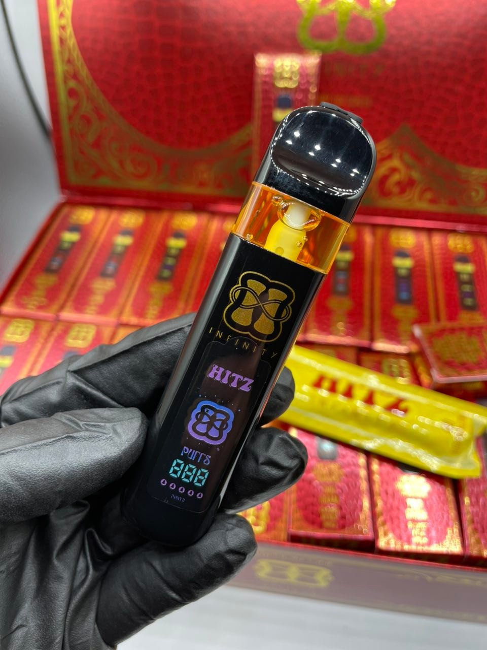 HITZ INFINITY EDITION 2G DISPOSABLE – EDITION ONE – LIVE RESIN SUGAR LIQUID DIAMONDS - Image 2