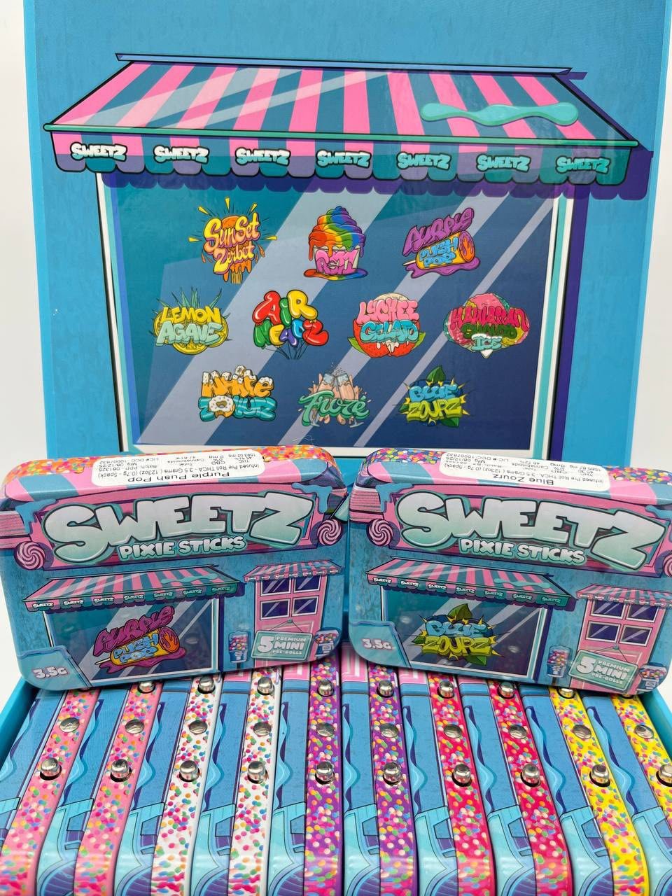 NEW SWEETZ PIXIE STICKS – PREMIUM MINI PRE-ROLLS