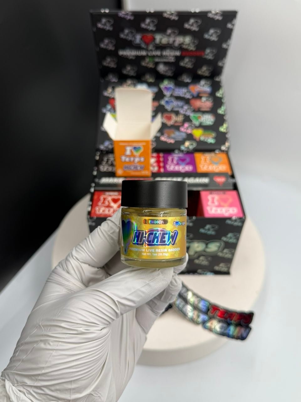 I LOVE TERPS PREMIUM LIVE RESIN BADDER – 1OZ - Image 2