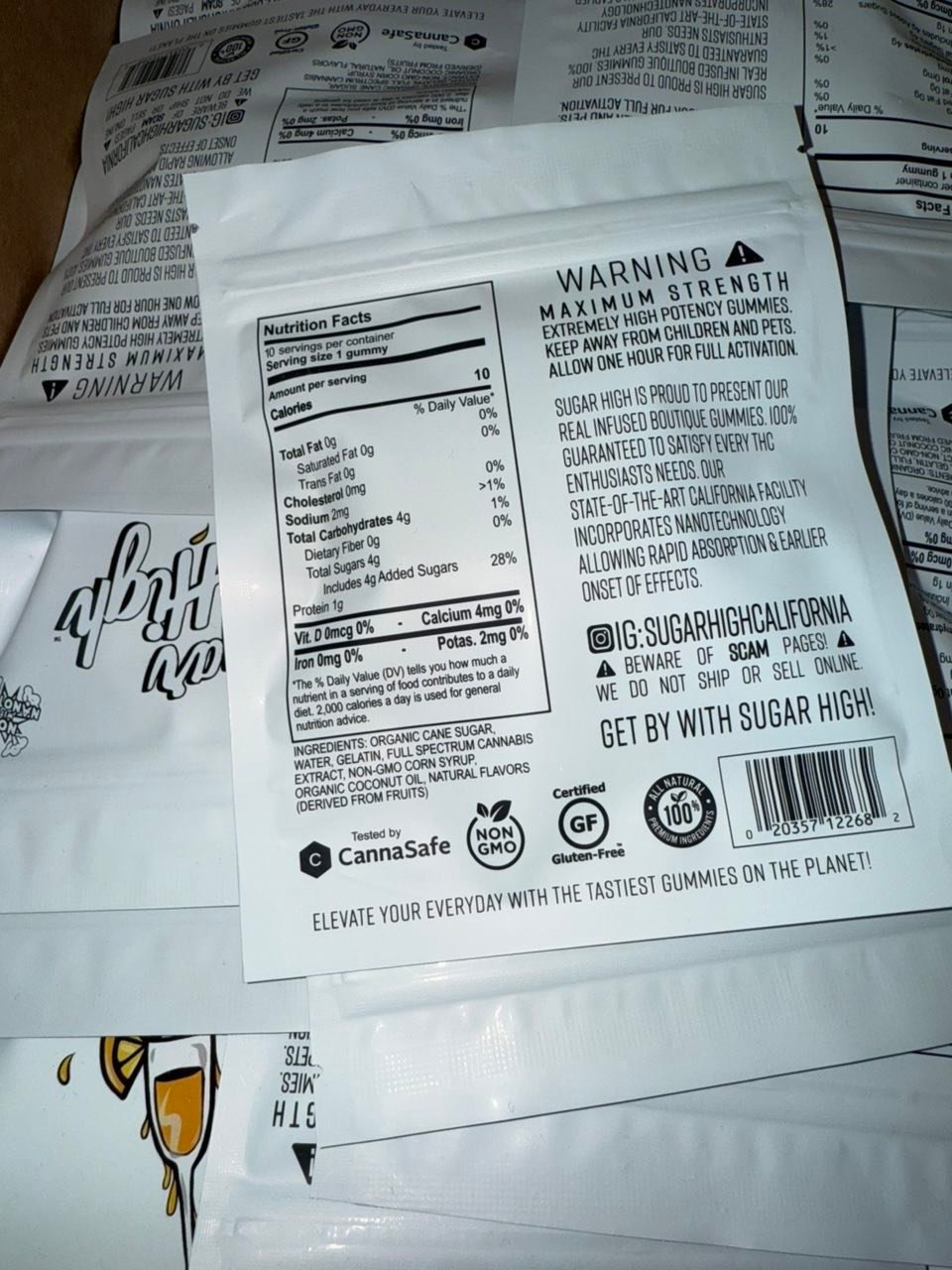 SUGAR HIGH GUMMIES – THC GUMMIES - Image 2
