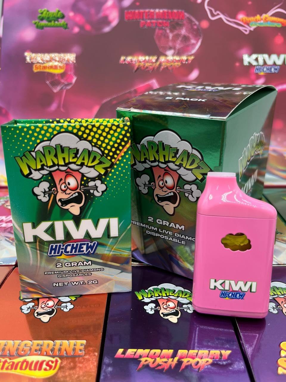 WARHEADZ 2G DISPOSABLE – LIVE DIAMOND