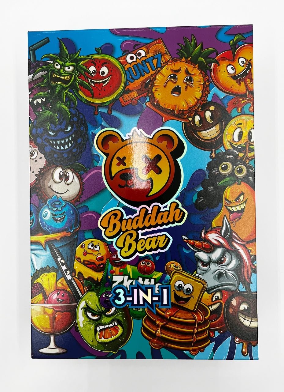 BUDDAH BEAR 3-IN-1 DISPOSABLE 3G – LIQUID LIVE SUGAR DIAMONDS - Image 4
