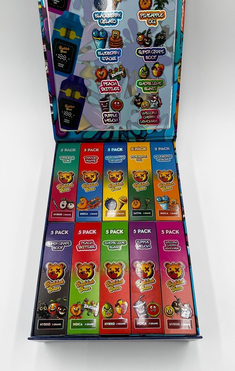 BUDDAH BEAR 3-IN-1 DISPOSABLE 3G – LIQUID LIVE SUGAR DIAMONDS - Image 3