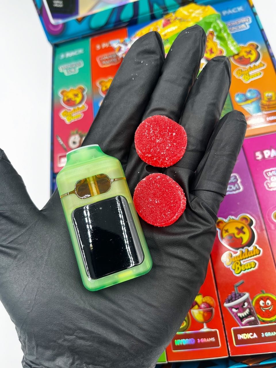 BUDDAH BEAR 3-IN-1 DISPOSABLE 3G – LIQUID LIVE SUGAR DIAMONDS