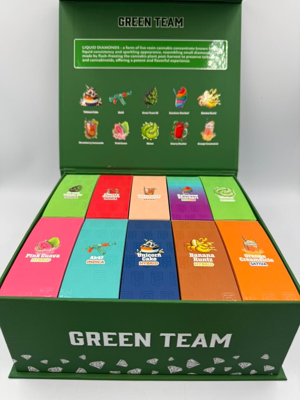 Green Team 3G Disposable – Liquid Diamonds - Image 4