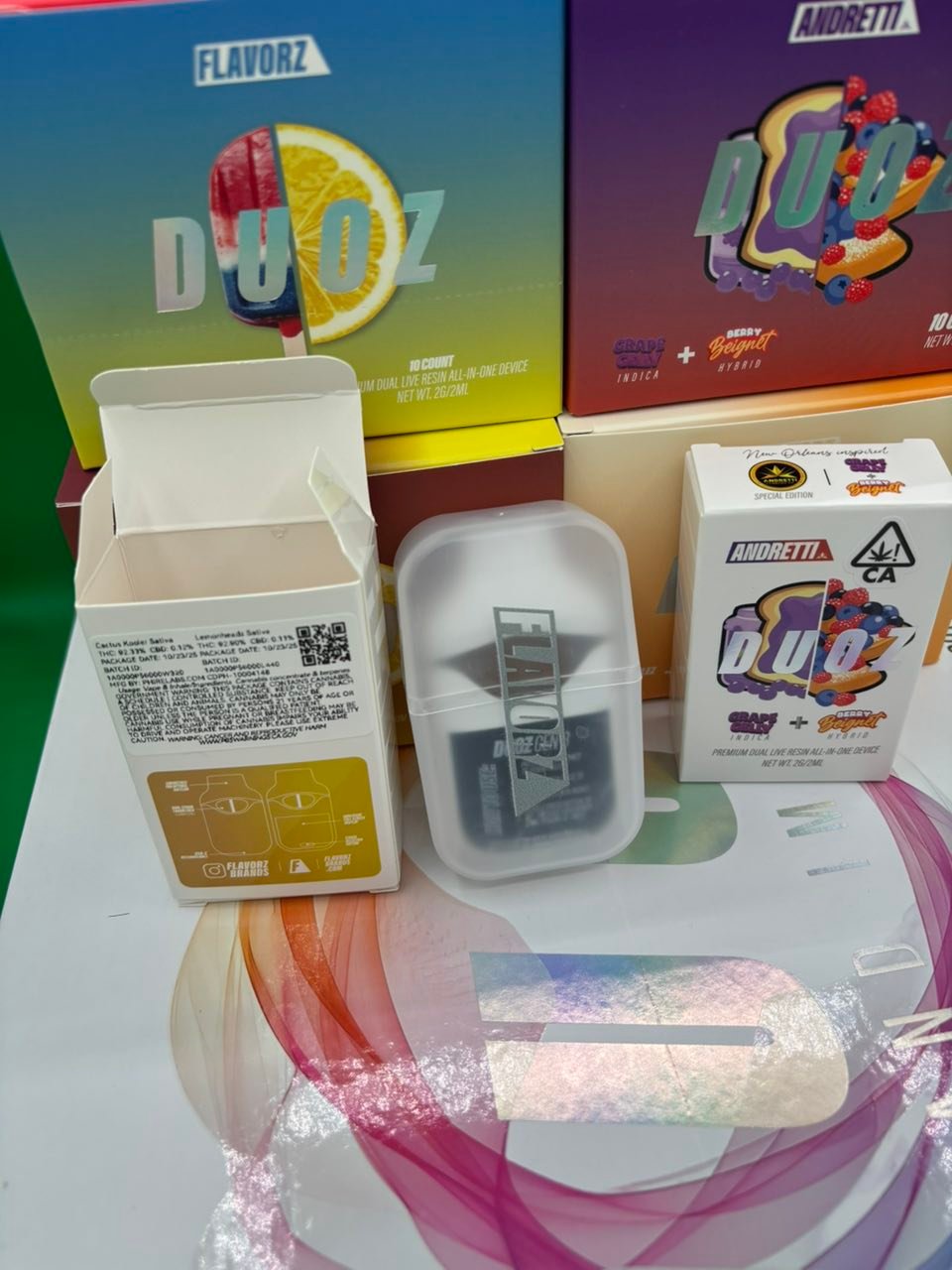 FLAVORZ DUOZ GEN 3 2G DISPOSABLE – LIVE RESIN - Image 3