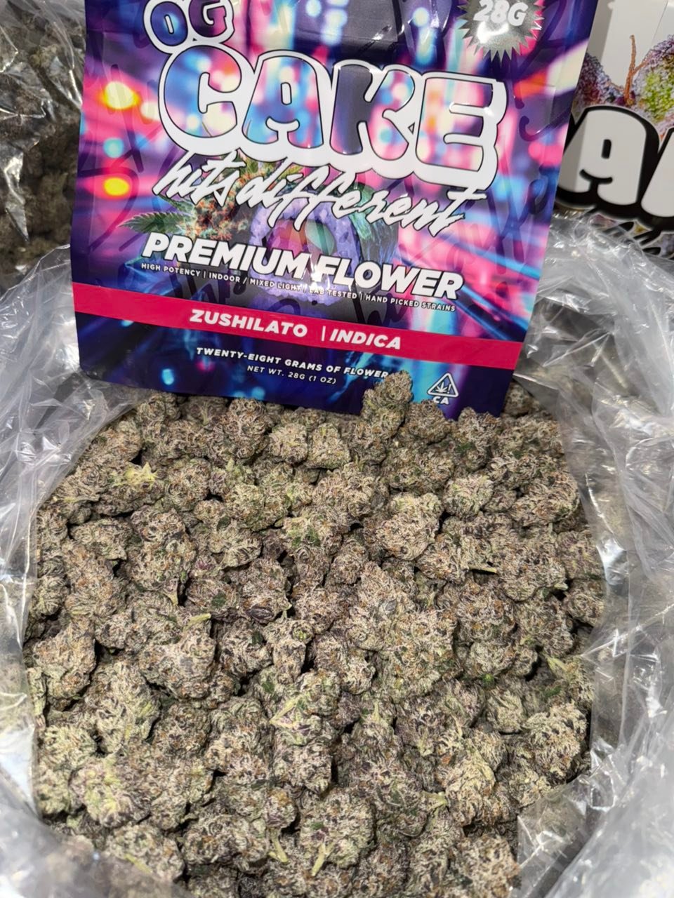 OG CAKE PREMIUM FLOWER – 28G - Image 2