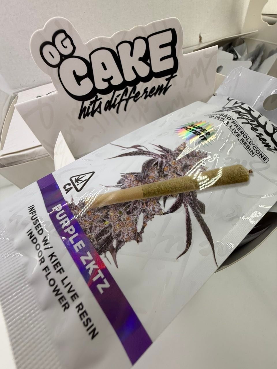 OG CAKE INFUSED PRE ROLLS - Image 2