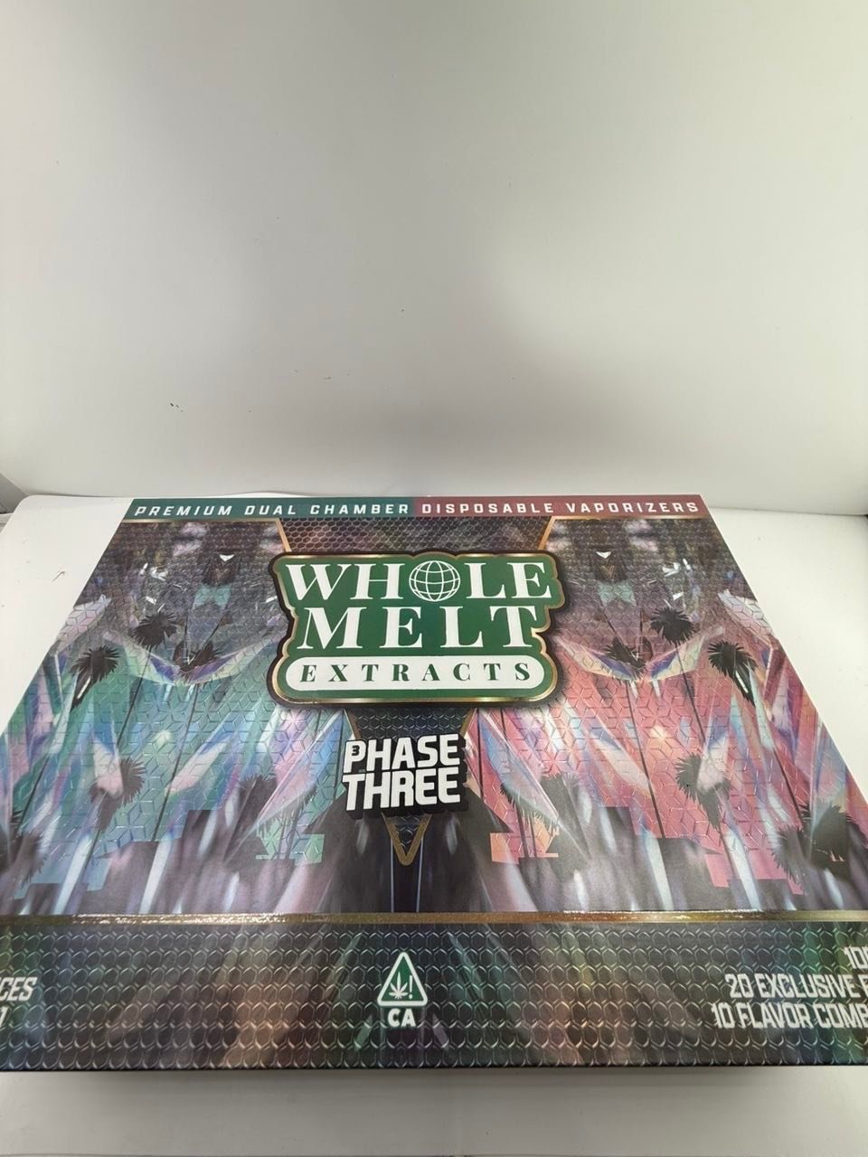 WHOLE MELT DUAL CHAMBER PHASE THREE DISPOSABLE 2G – LIQUID DIAMONDS LIVE RESIN - Image 3