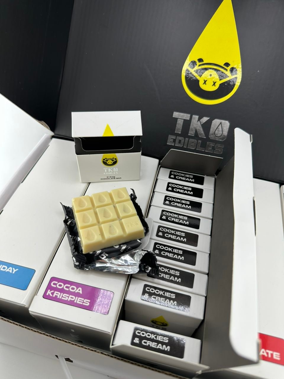 TKO Edibles Chocolate Bars 315MG
