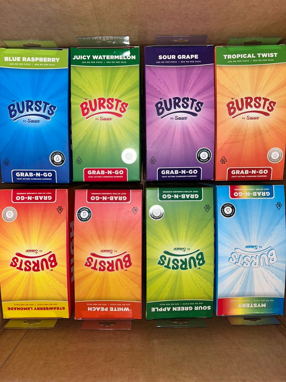 Bursts By Sauce Edibles 800MG - Image 4