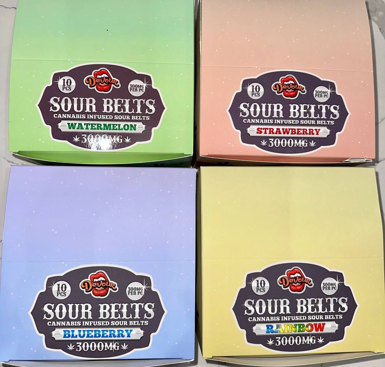 DEVOUR SOUR BELTS 3000MG - Image 6