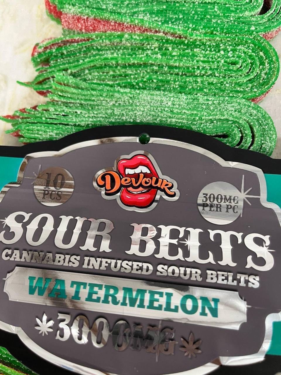 DEVOUR SOUR BELTS 3000MG