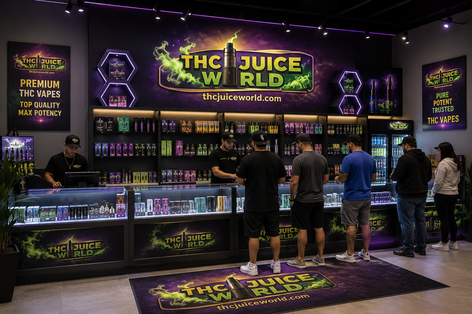 Welcome to THC Juice World